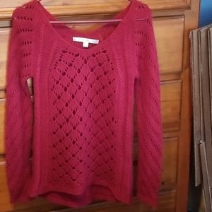 Burgundy  sweater